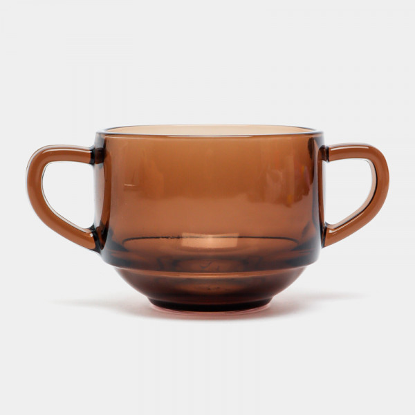 53772 BRONZE CHEF  Кружка для супа с ручками 480 мл 1*6