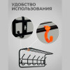 Вешалка с полкой 80 (Чёрный)