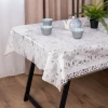 YL-093E Клеенка EASY LACE ажурная ПВХ белый (1м.)