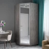 Угловой шкаф "Экспресс" 900х900х2400 Бетон