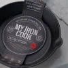 Сковорода чугун лит/руч 18,5см TM MYRON COOK