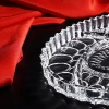 Конфетница стеклянная 1166  Kavh  (Иран)