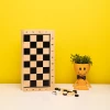 Шашки 24 см (доска дерево,фигуры дерево,без магнита, в плёнке) (Арт. AN03235)