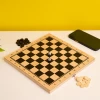 Шашки 24 см (доска дерево,фигуры дерево,без магнита, в плёнке) (Арт. AN03235)