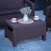 Набор мебели Rattan 6622 (коричневый)