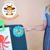 Доска знаний-мольберт односторонний М/О2 (оранжевый)