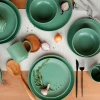 Тарелка десертная 22 см HMN230505A2 Costa (green)