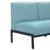 Диван Сандра 3 (кзамPU/гоб.stock) кзам32а пу серый