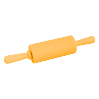 Скалка с пластмассовыми ручками (силикон) 22 см H80-94