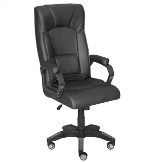 Кресло "Азат" кзам АОД подл.пл.818 (кзам),крест.пл.d680 м/п, кол JL (Чёрный)