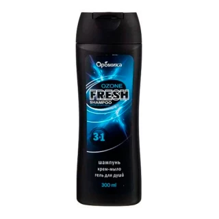 Шампунь для мужчин "FRESH OZONE" 3в1 300 мл.